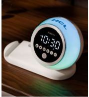 Luxury Alarm Clock for Bedside and Executive Table Use, Premium Timepiece Gift for Corporate Gifting, Home Decor and Everyday Convenience